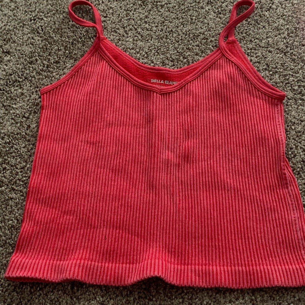 Ribbed crop top 💗
